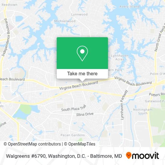 Walgreens #6790 map