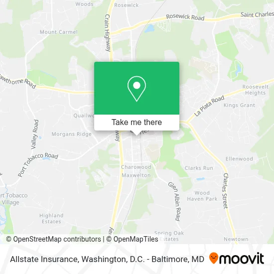Allstate Insurance map