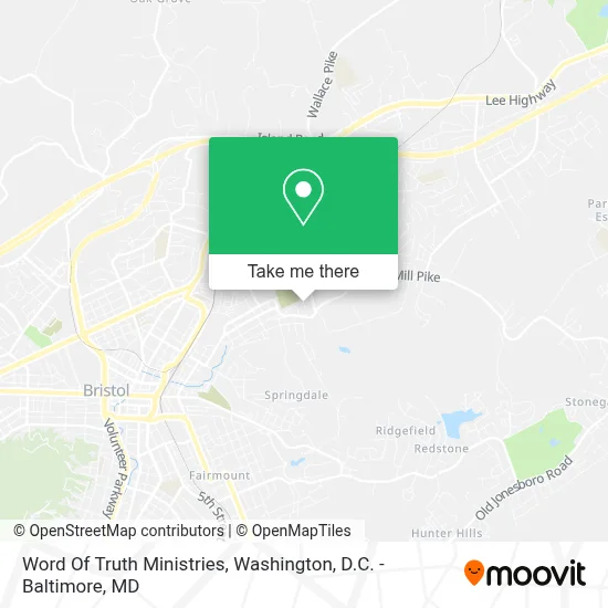 Word Of Truth Ministries map