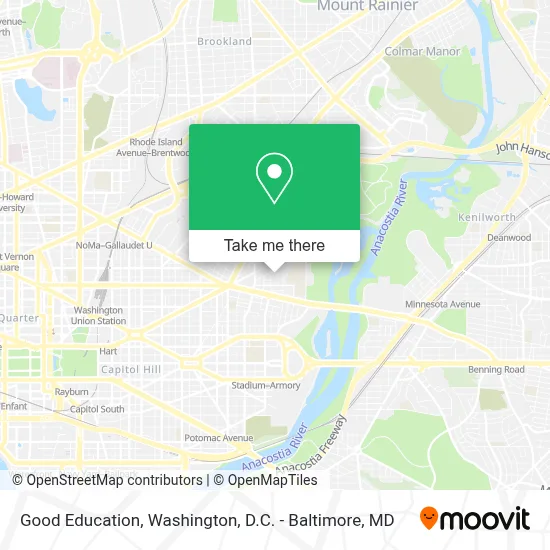 Good Education map