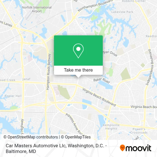 Car Masters Automotive Llc map