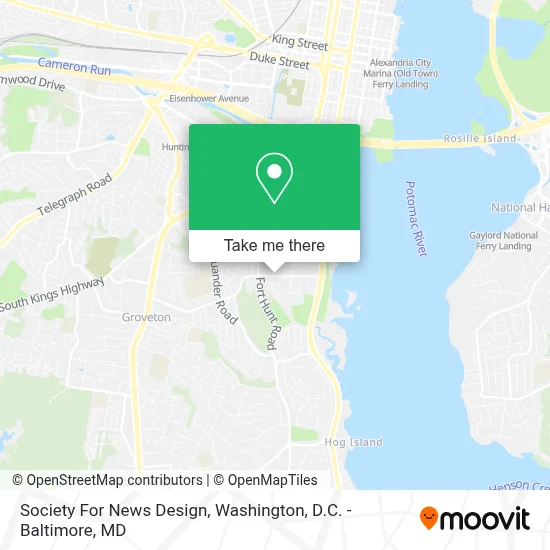 Society For News Design map