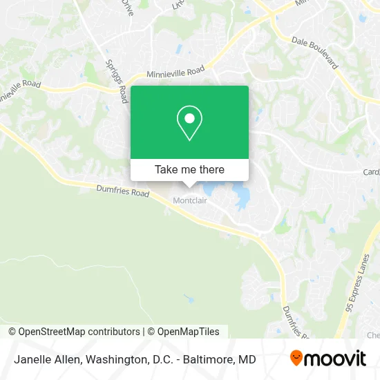 Janelle Allen map