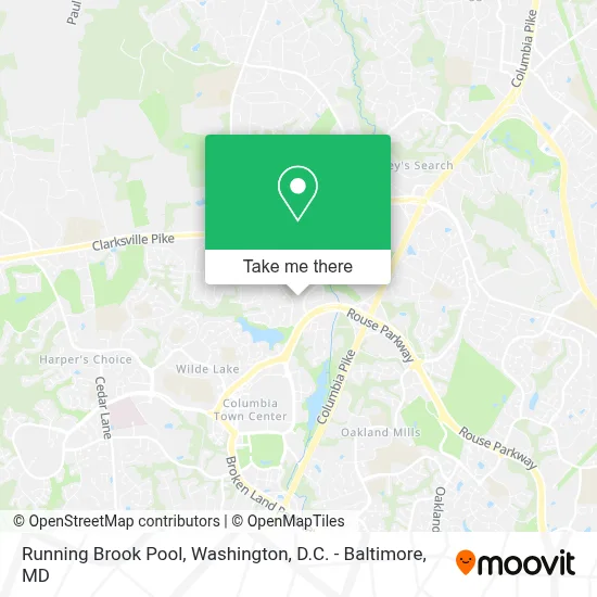 Running Brook Pool map