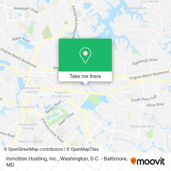 Inmotion Hosting, Inc. map