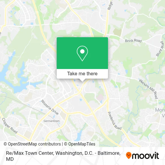Re/Max Town Center map