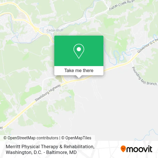 Merritt Physical Therapy & Rehabilitation map