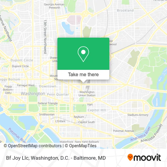 Bf Joy Llc map