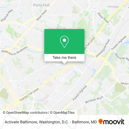 Activate Baltimore map