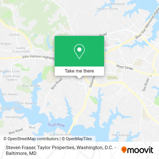 Steven Fraser, Taylor Properties map