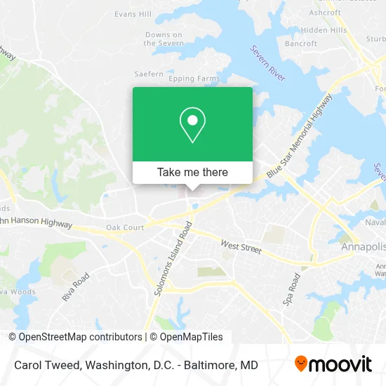 Carol Tweed map