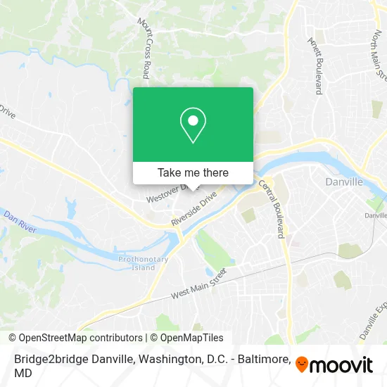 Bridge2bridge Danville map