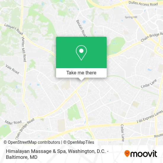 Himalayan Massage & Spa map