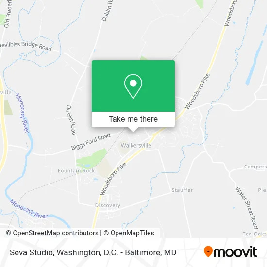 Seva Studio map