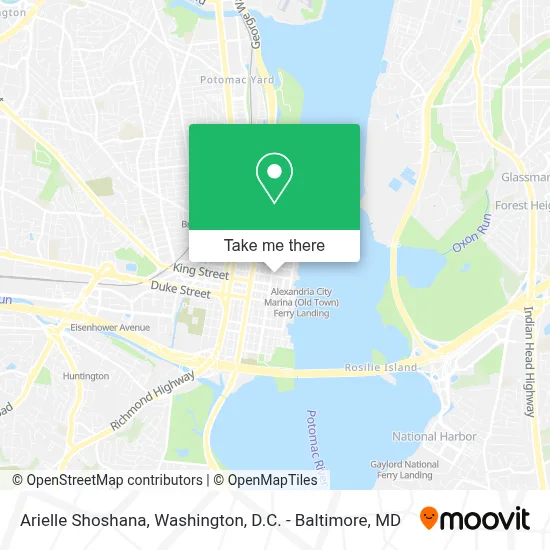 Arielle Shoshana map