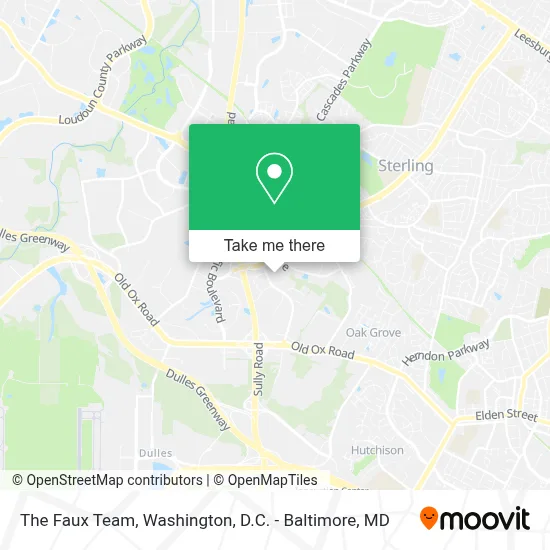 The Faux Team map