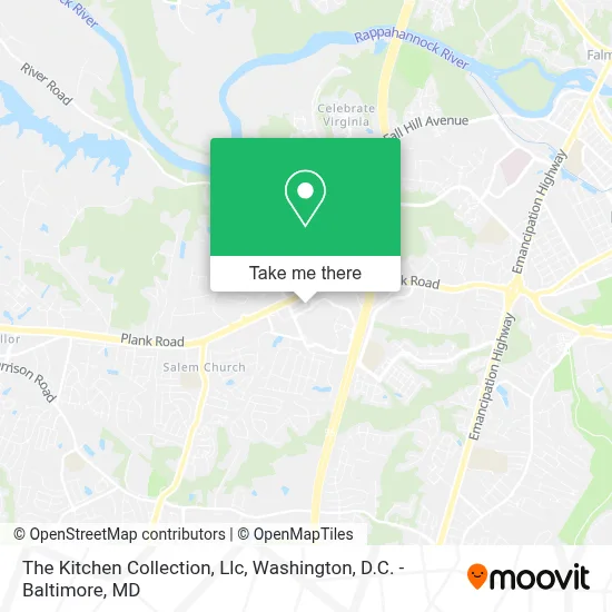 The Kitchen Collection, Llc map