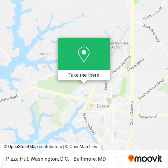 Pizza Hut map
