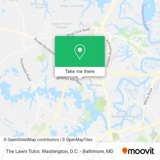 The Lawn Tutor map