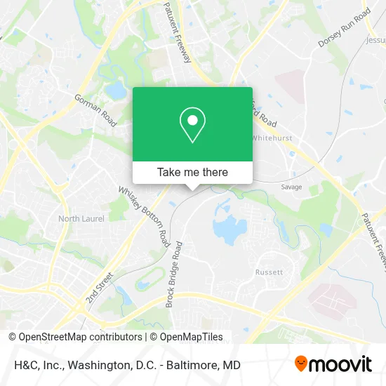 H&C, Inc. map