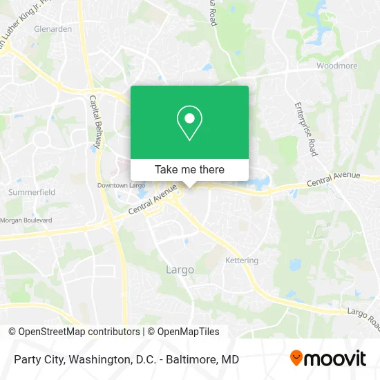 Party City map