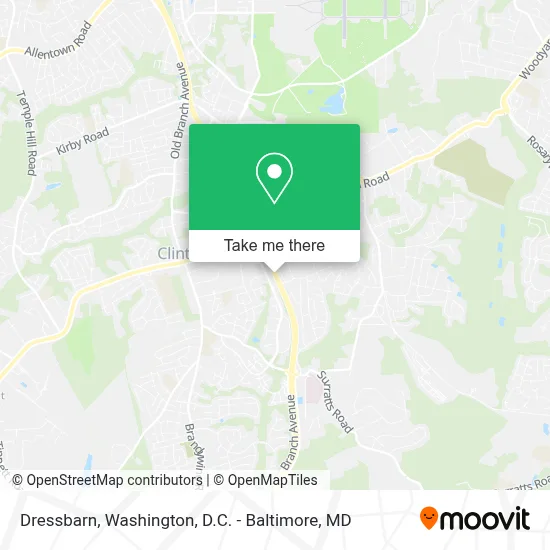 Dressbarn map