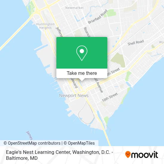Eagle's Nest Learning Center map