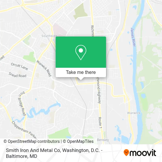 Smith Iron And Metal Co map