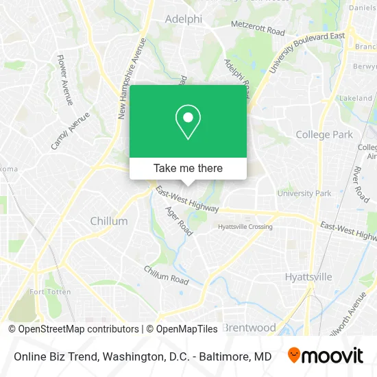 Online Biz Trend map