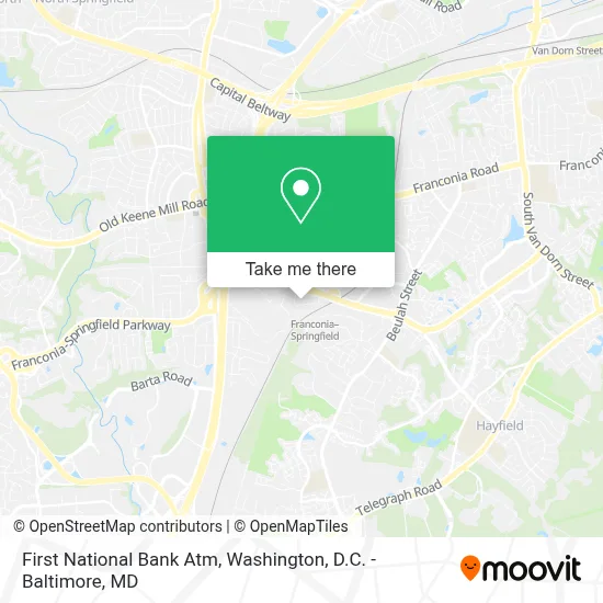 First National Bank Atm map
