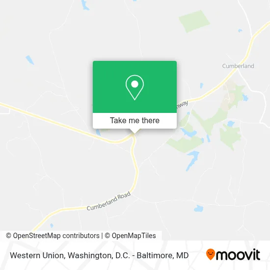 Western Union map