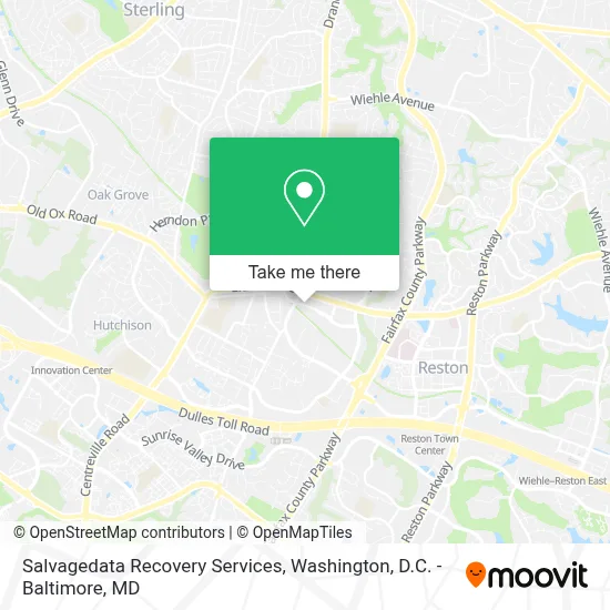 Salvagedata Recovery Services map