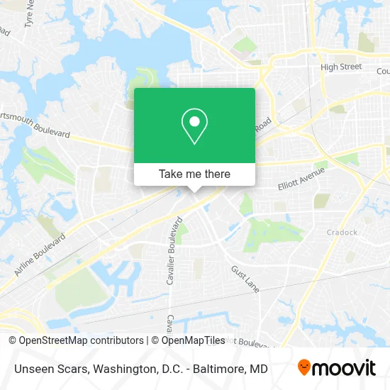 Unseen Scars map