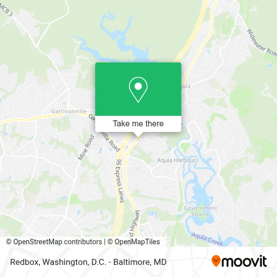 Redbox map