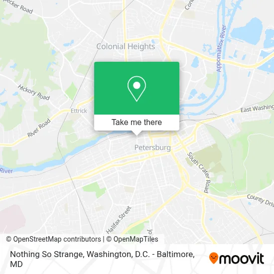 Nothing So Strange map