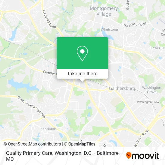 Quality Primary Care map