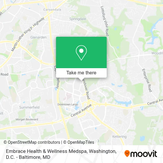 Embrace Health & Wellness Medspa map