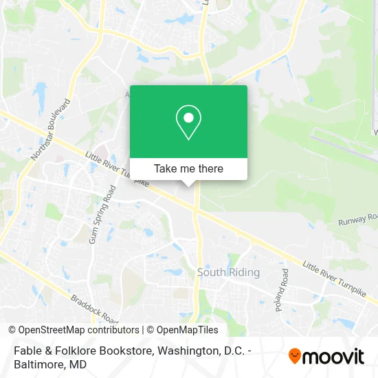 Fable & Folklore Bookstore map