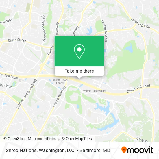 Shred Nations map