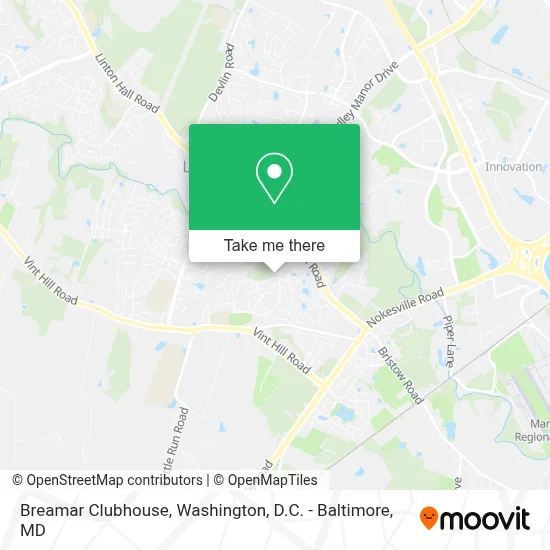 Breamar Clubhouse map