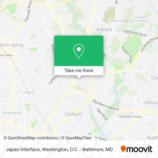 Japan Interface map