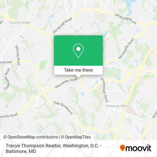 Tracye Thompson Realtor map