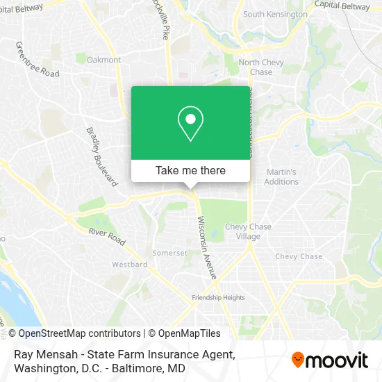Ray Mensah - State Farm Insurance Agent map