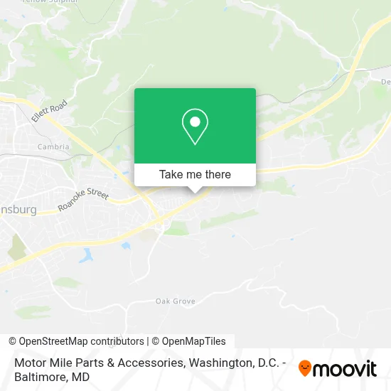 Motor Mile Parts & Accessories map
