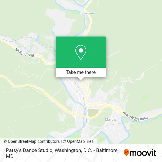 Patsy's Dance Studio map