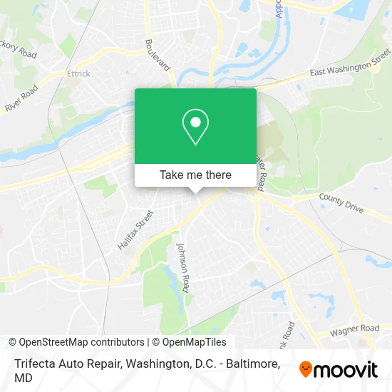 Trifecta Auto Repair map