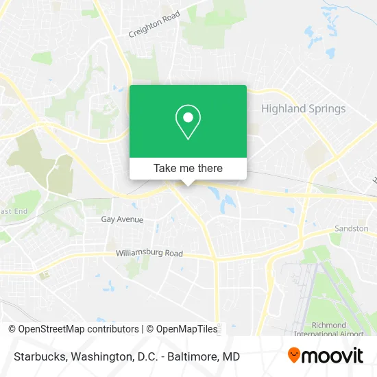 Starbucks map