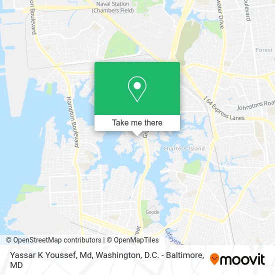Yassar K Youssef, Md map