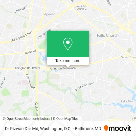 Dr Rizwan Dar Md map