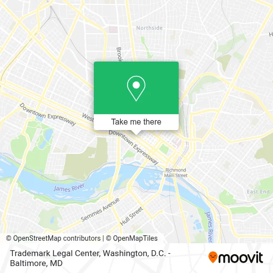 Trademark Legal Center map